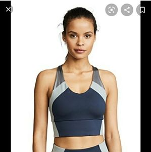 Heroine Sport Trek Bra Navy Gunmetal sports bra